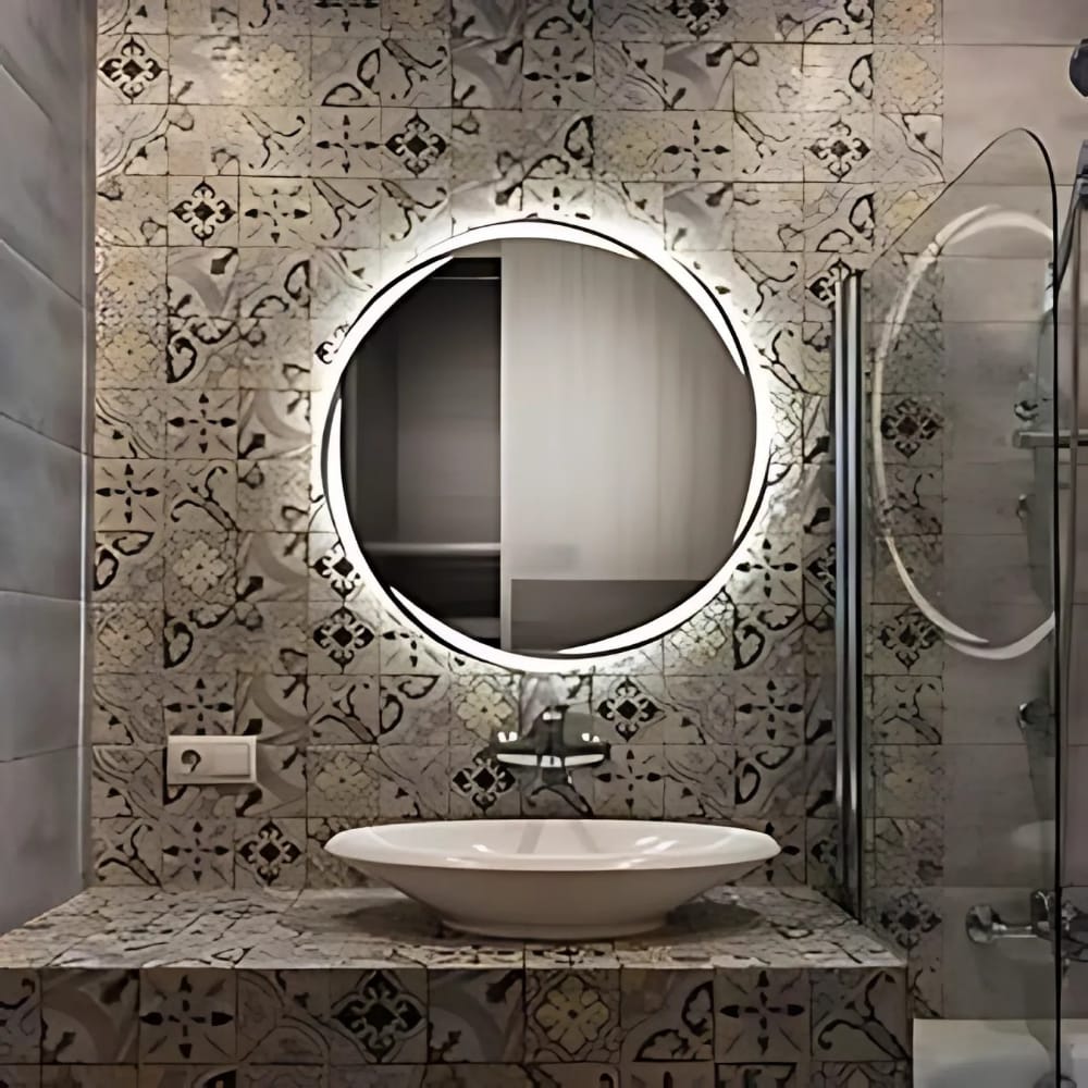Modern Round LED Mirror A-4