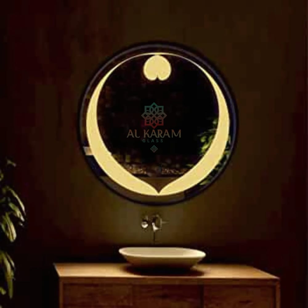 Heart LED Light Mirror A-6