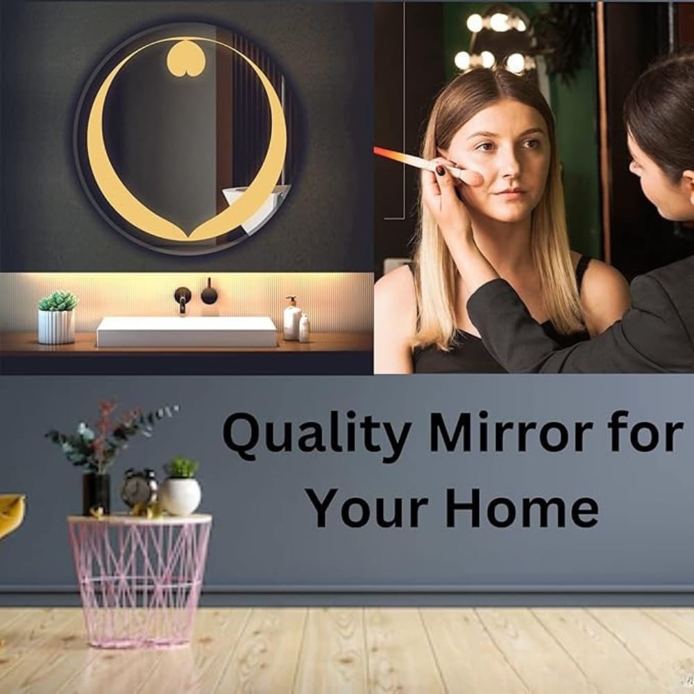 Heart LED Light Mirror A-6
