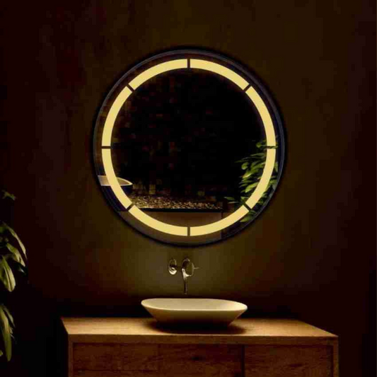 Modern Round LED Mirror A-14