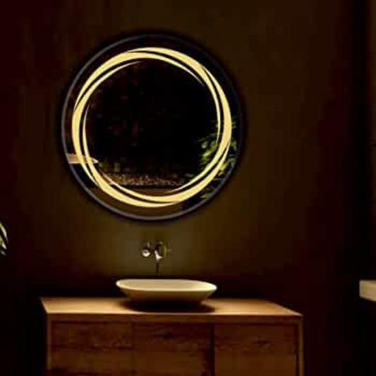 Modern Round LED Mirror A-10