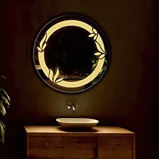 Modern Round LED Mirror A-13
